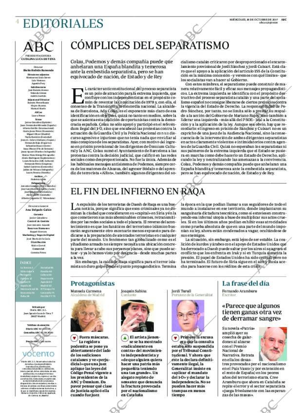 ABC MADRID 18-10-2017 página 4