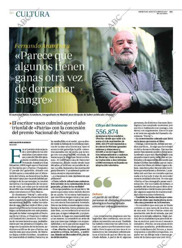 ABC MADRID 18-10-2017 página 50