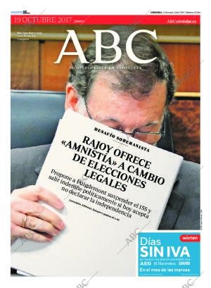 ABC CORDOBA 19-10-2017 página 1