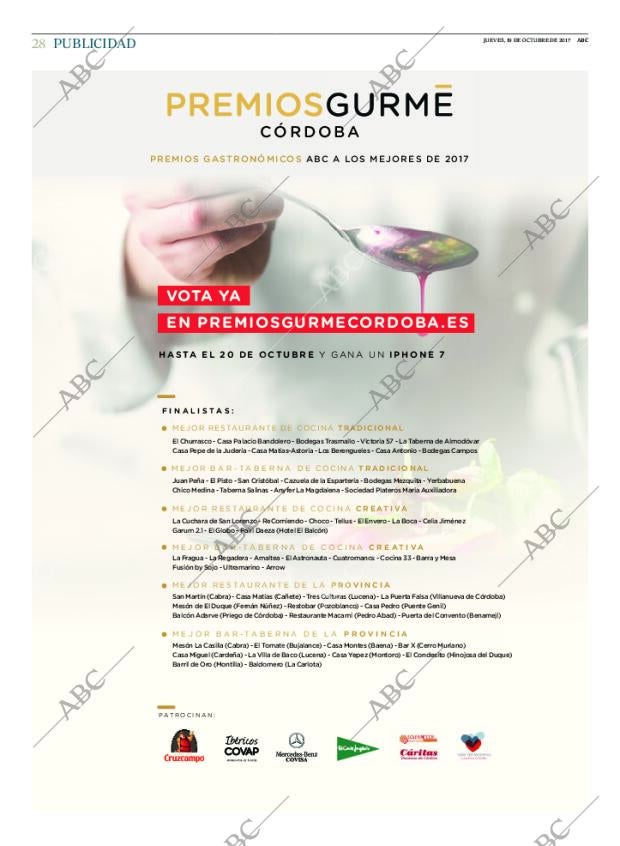 ABC CORDOBA 19-10-2017 página 28