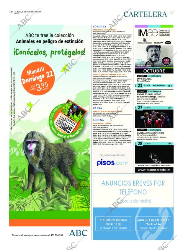ABC CORDOBA 21-10-2017 página 67