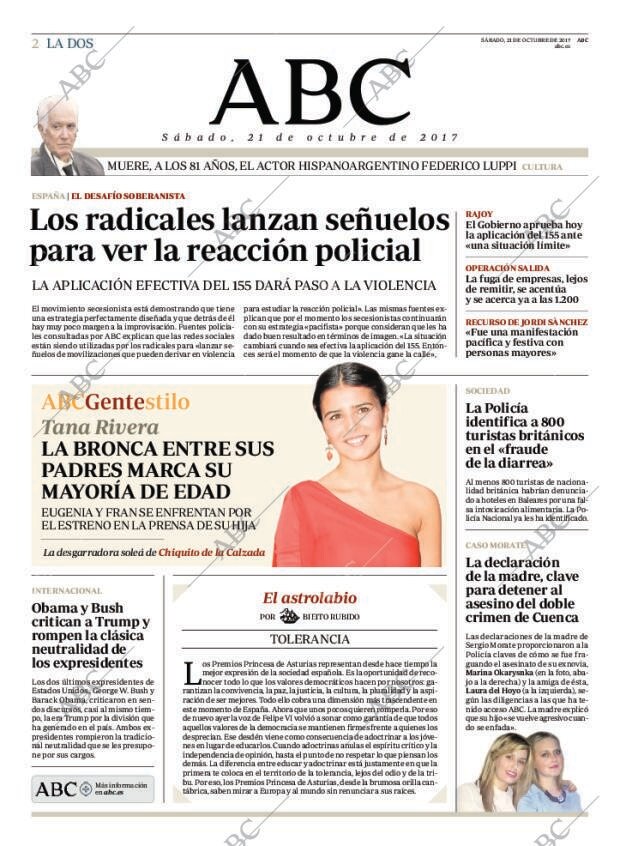 ABC MADRID 21-10-2017 página 2