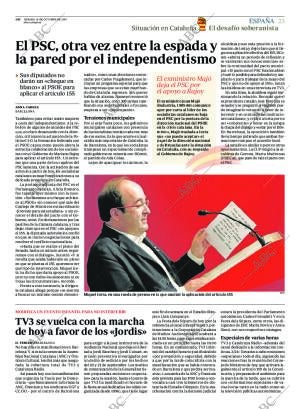 ABC MADRID 21-10-2017 página 23