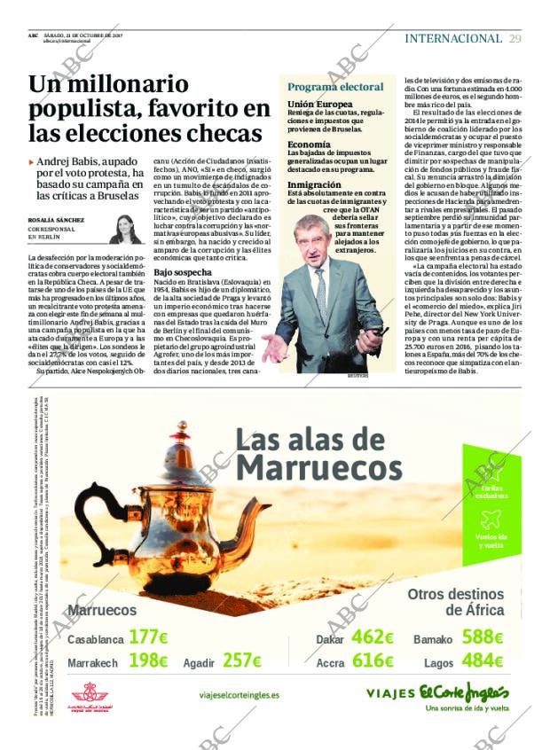 ABC MADRID 21-10-2017 página 29