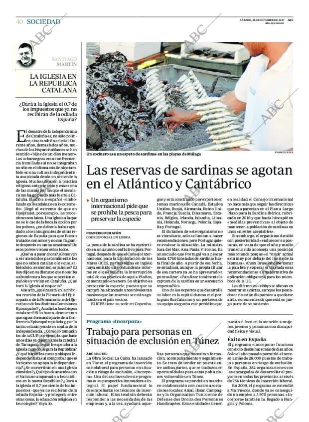 ABC MADRID 21-10-2017 página 40