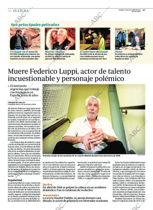 ABC MADRID 21-10-2017 página 46