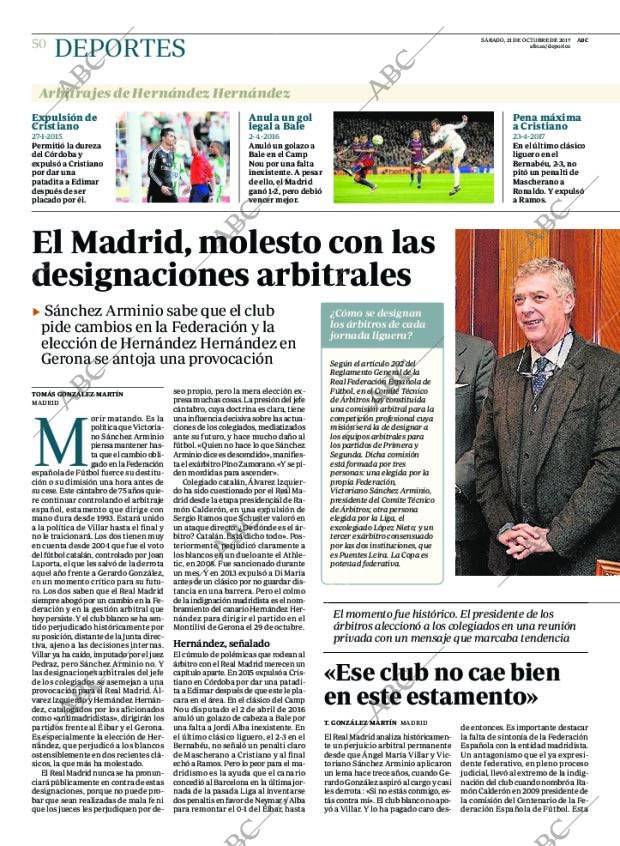ABC MADRID 21-10-2017 página 50