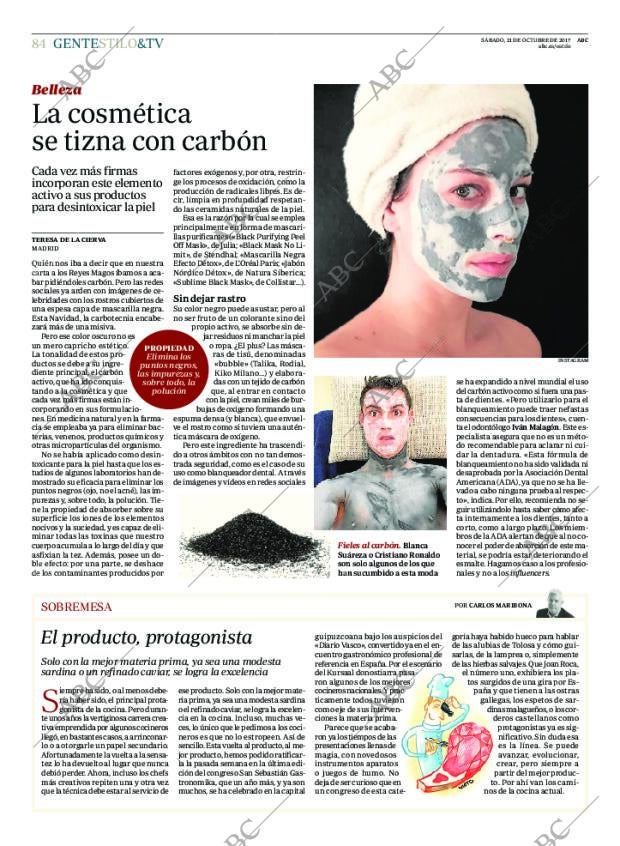 ABC MADRID 21-10-2017 página 84