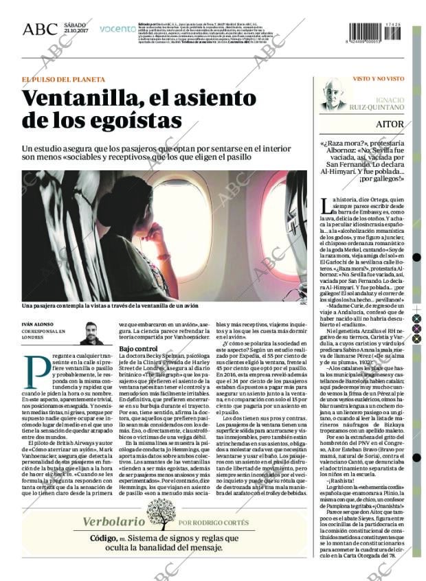 ABC MADRID 21-10-2017 página 88