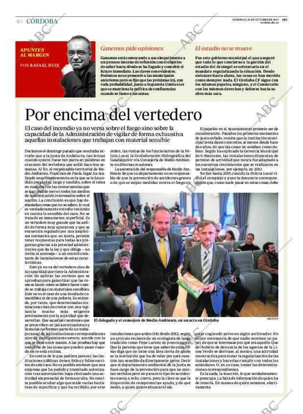 ABC CORDOBA 22-10-2017 página 40