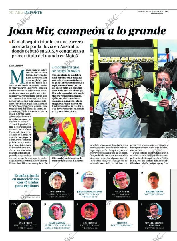ABC CORDOBA 23-10-2017 página 70