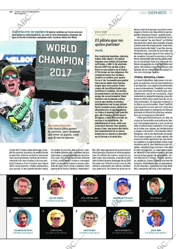 ABC CORDOBA 23-10-2017 página 71