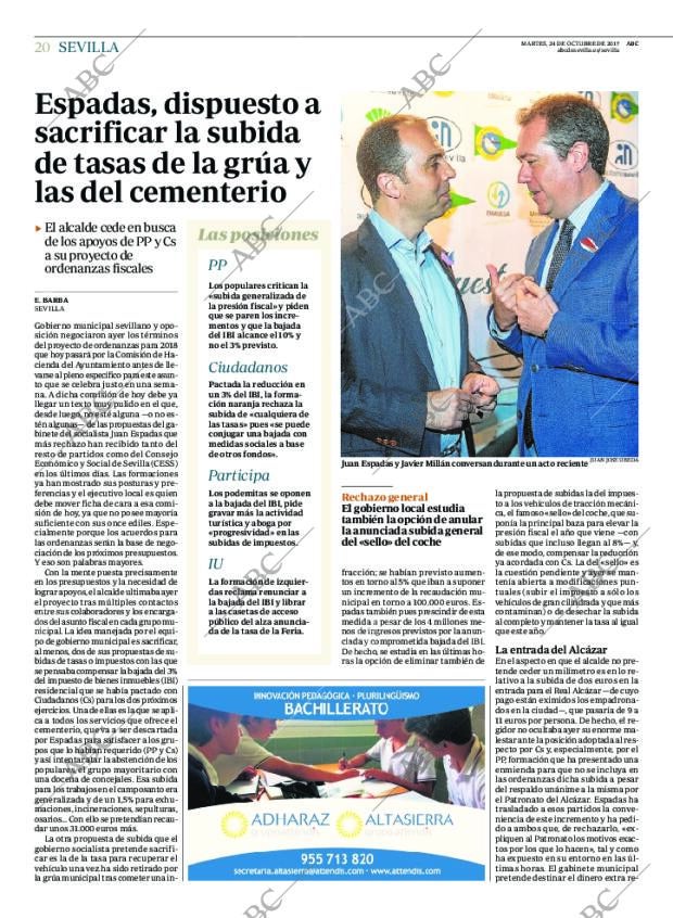 ABC SEVILLA 24-10-2017 página 20