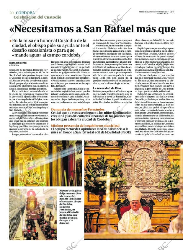 ABC CORDOBA 25-10-2017 página 20