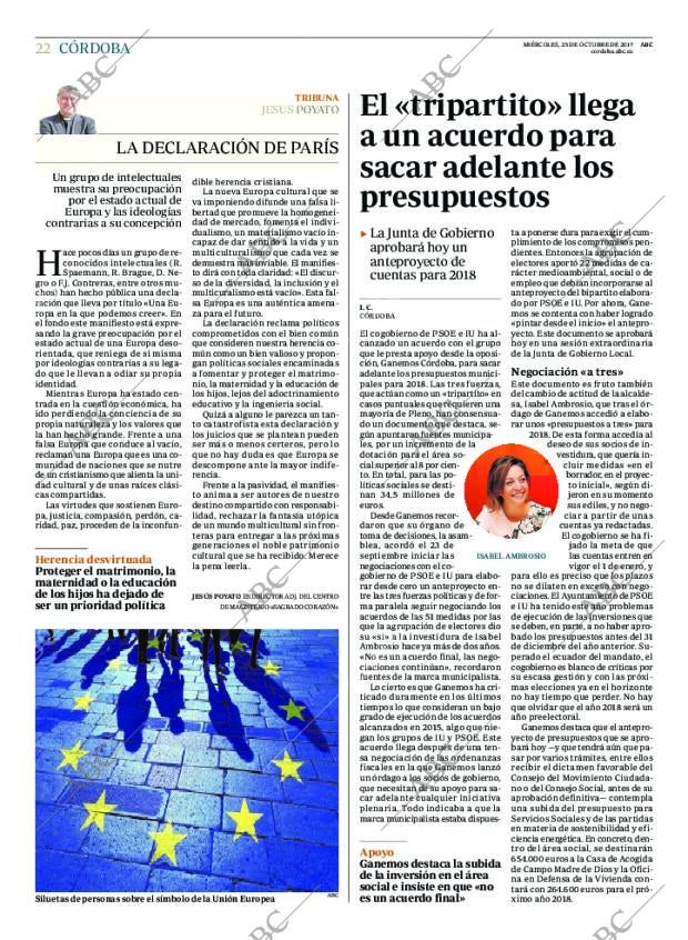 ABC CORDOBA 25-10-2017 página 22