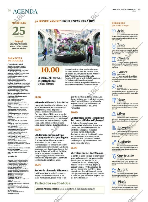 ABC CORDOBA 25-10-2017 página 26