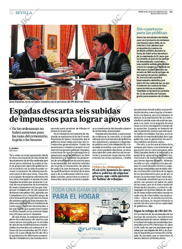 ABC SEVILLA 25-10-2017 página 22