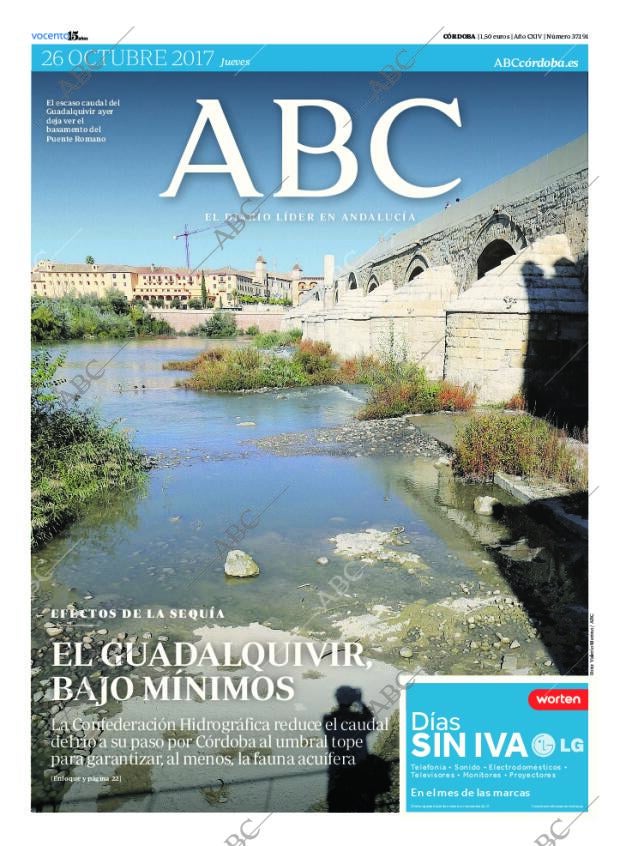 ABC CORDOBA 26-10-2017 página 1