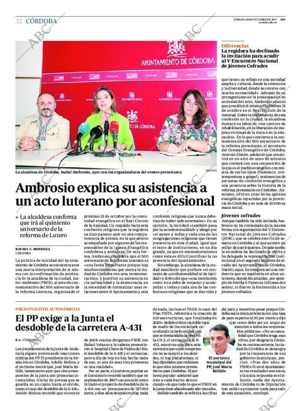 ABC CORDOBA 28-10-2017 página 32