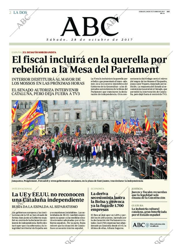 ABC MADRID 28-10-2017 página 2