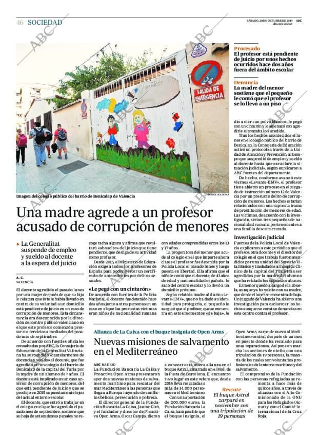 ABC MADRID 28-10-2017 página 46
