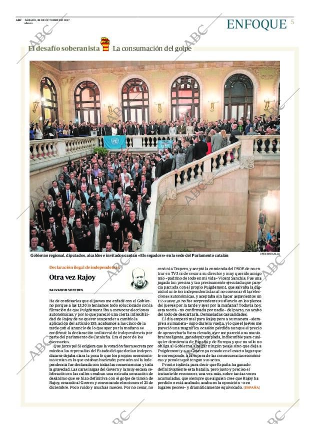 ABC MADRID 28-10-2017 página 5