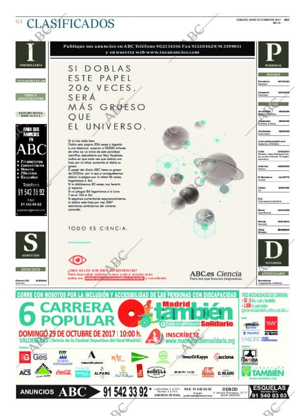 ABC MADRID 28-10-2017 página 64