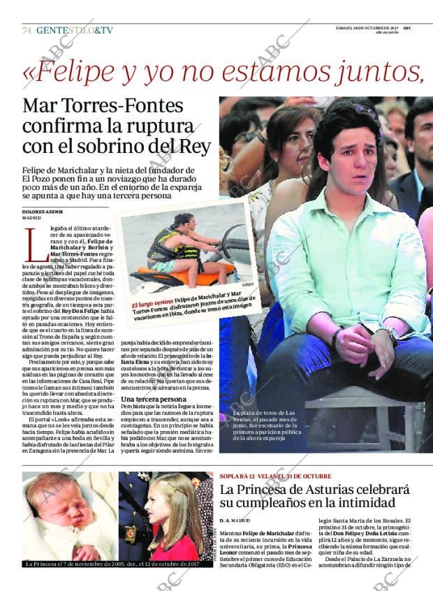 ABC MADRID 28-10-2017 página 74
