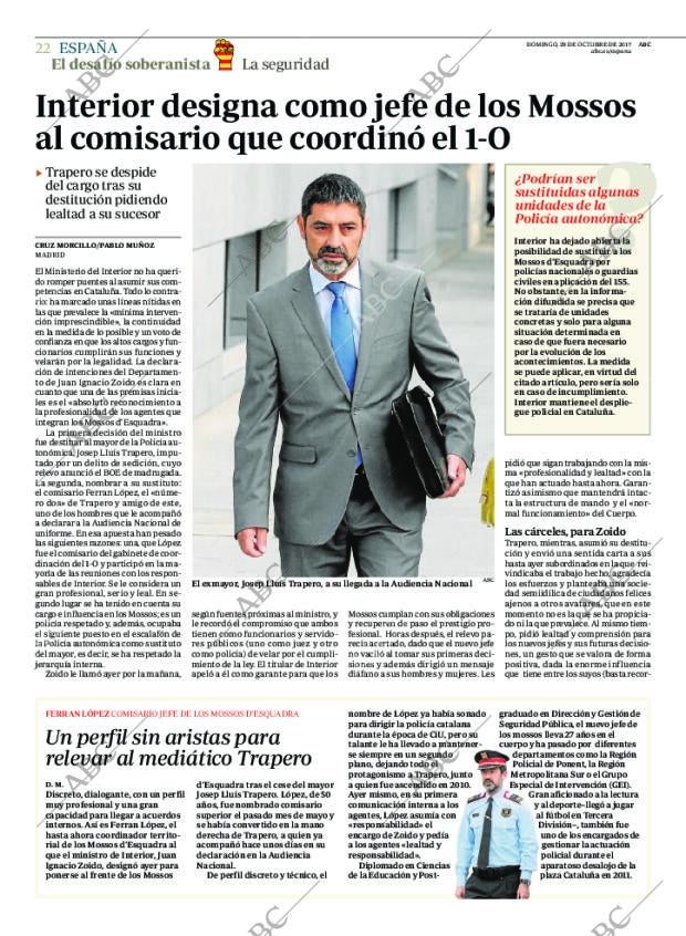 ABC MADRID 29-10-2017 página 22