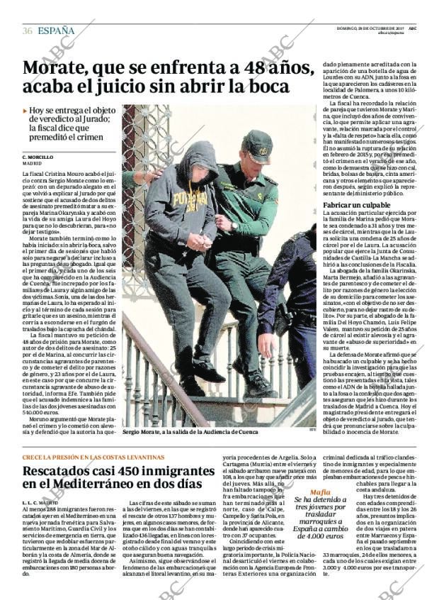 ABC MADRID 29-10-2017 página 36