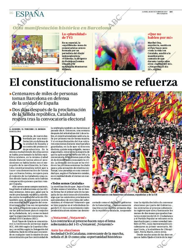 ABC MADRID 30-10-2017 página 16