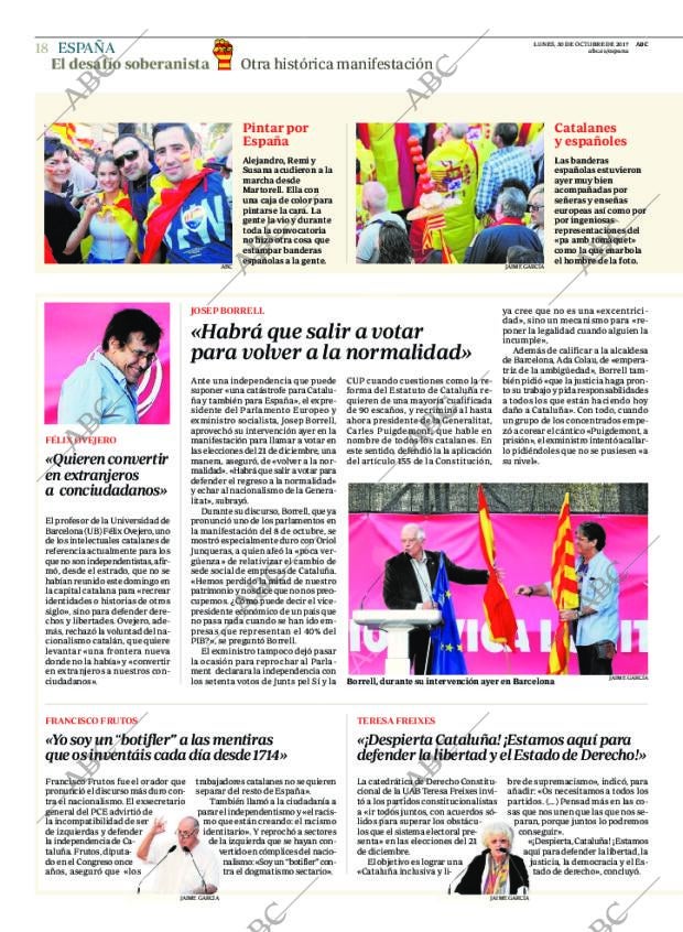 ABC MADRID 30-10-2017 página 18