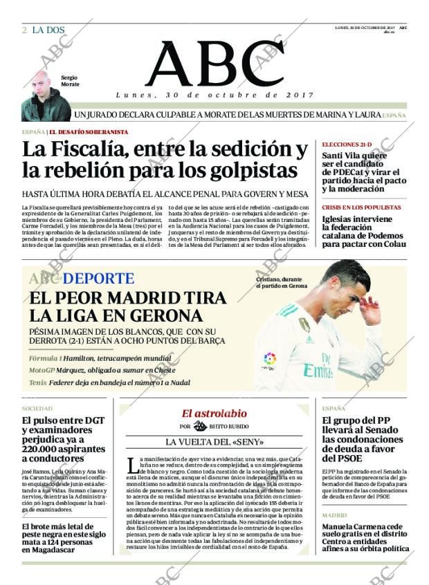 ABC MADRID 30-10-2017 página 2