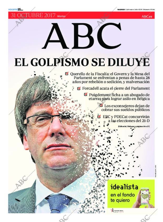ABC MADRID 31-10-2017 página 1