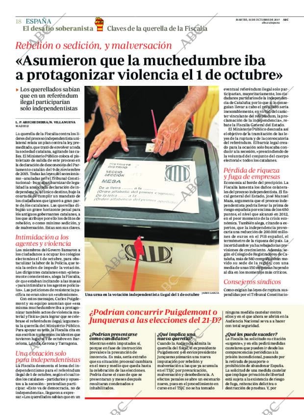 ABC MADRID 31-10-2017 página 18