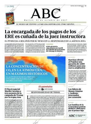 ABC MADRID 31-10-2017 página 2