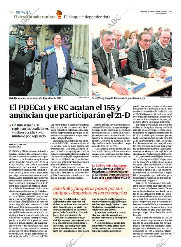 ABC MADRID 31-10-2017 página 22