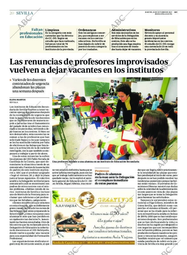 ABC SEVILLA 31-10-2017 página 20