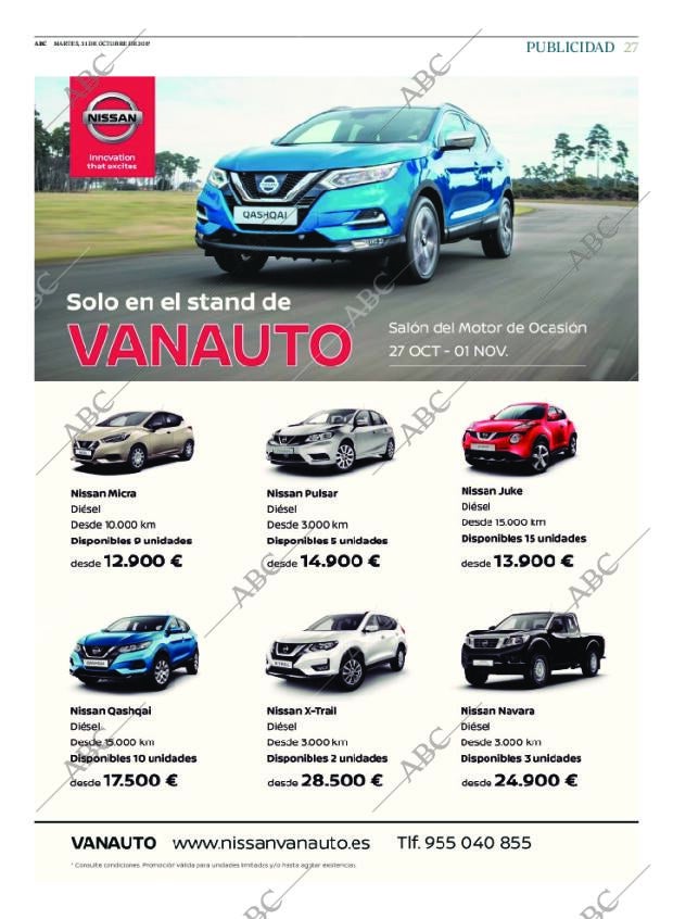 ABC SEVILLA 31-10-2017 página 27