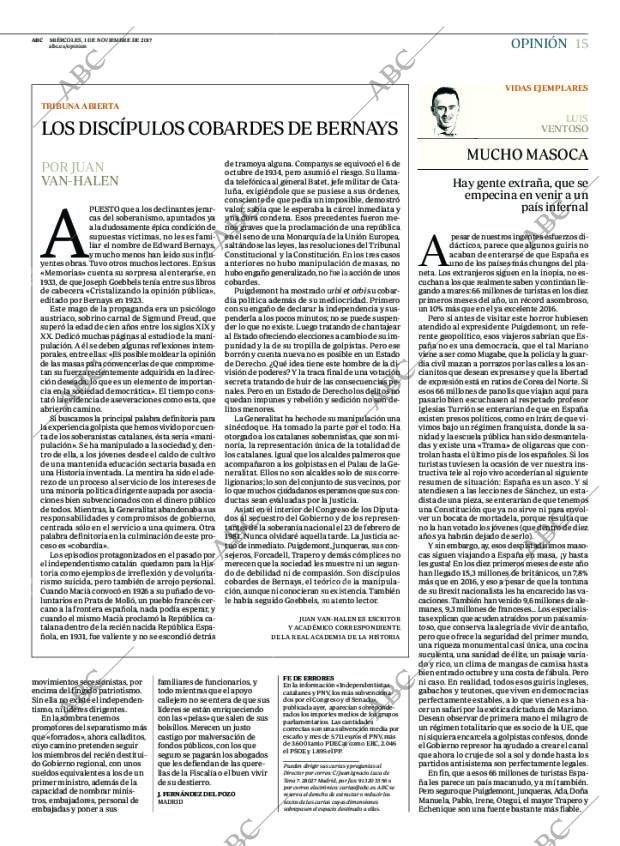 ABC MADRID 01-11-2017 página 15