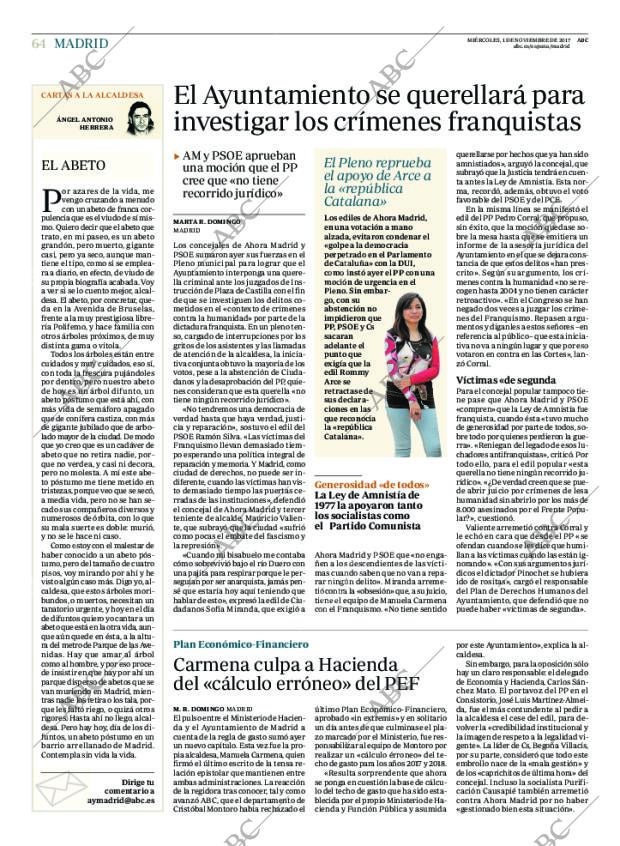 ABC MADRID 01-11-2017 página 64