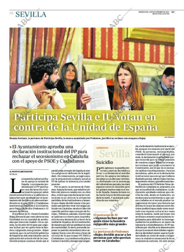 ABC SEVILLA 01-11-2017 página 18
