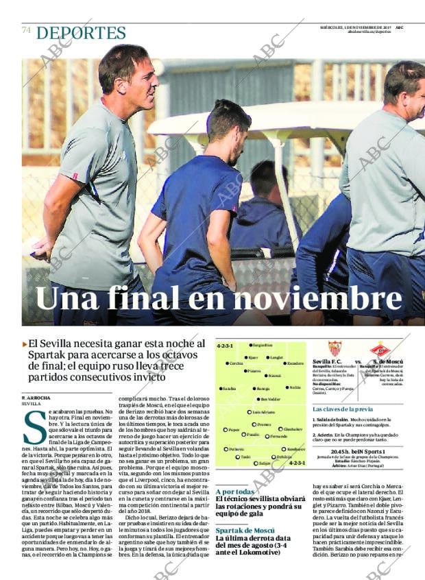 ABC SEVILLA 01-11-2017 página 74
