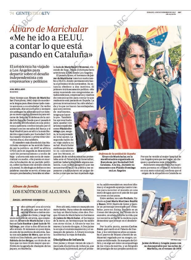 ABC MADRID 04-11-2017 página 74