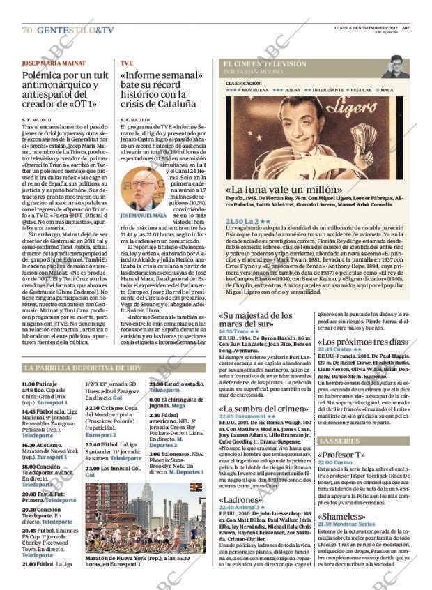 ABC MADRID 06-11-2017 página 70