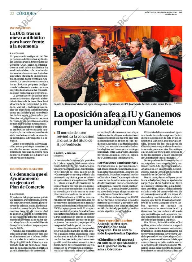 ABC CORDOBA 08-11-2017 página 22