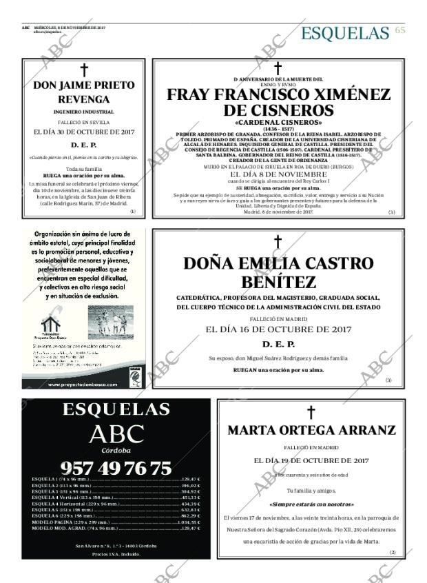 ABC CORDOBA 08-11-2017 página 65