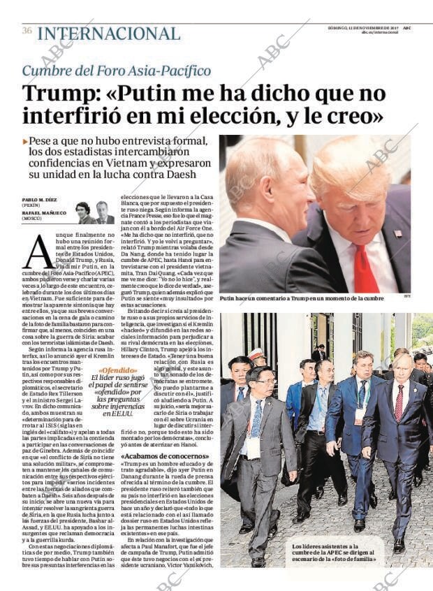 ABC MADRID 12-11-2017 página 36