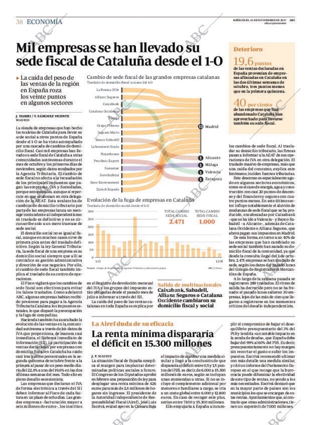 ABC MADRID 15-11-2017 página 38