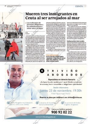 ABC MADRID 20-11-2017 página 27